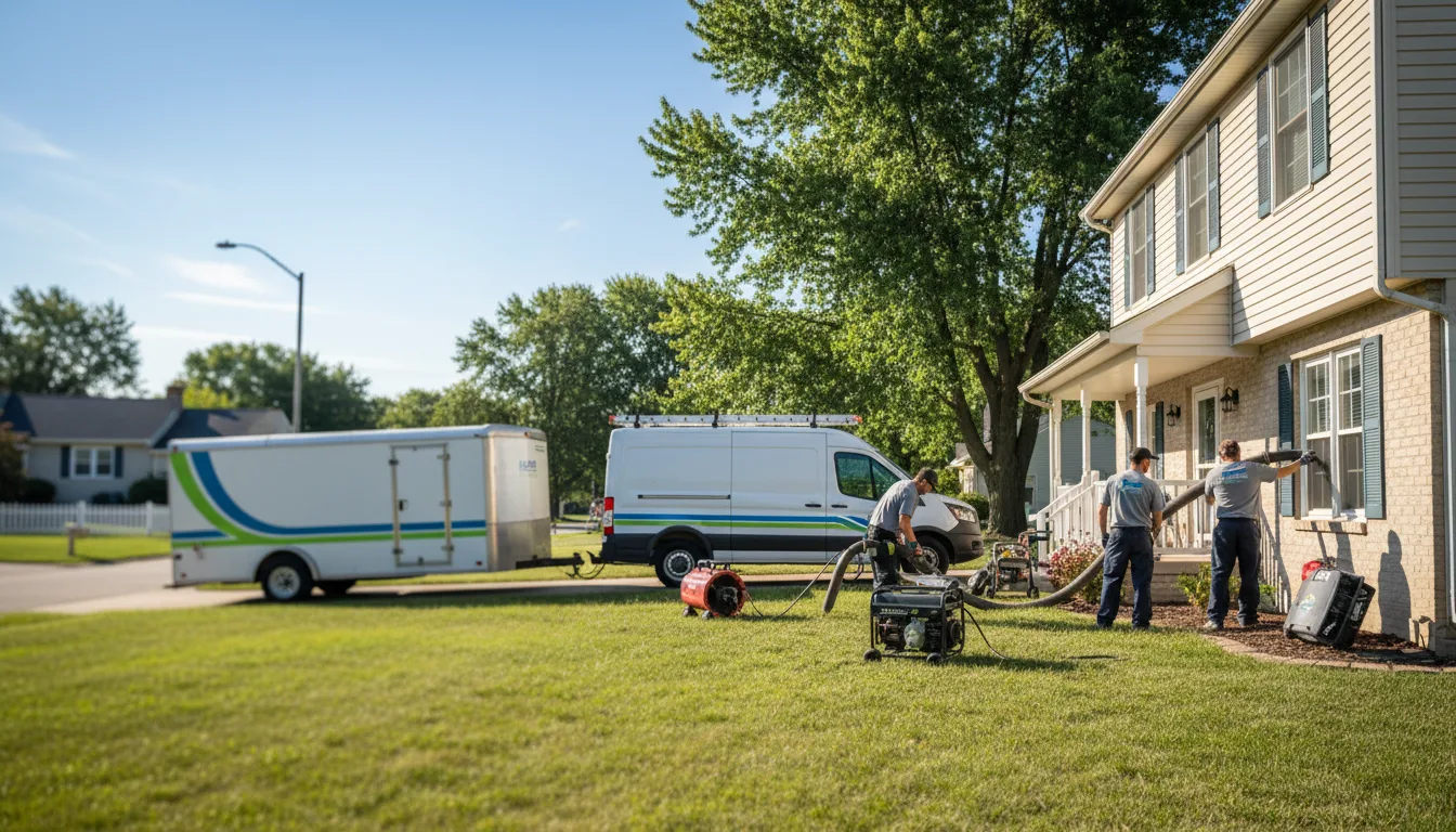 Flooded Basement Restoration And Cleanup With Repair in Wesson, MS near me